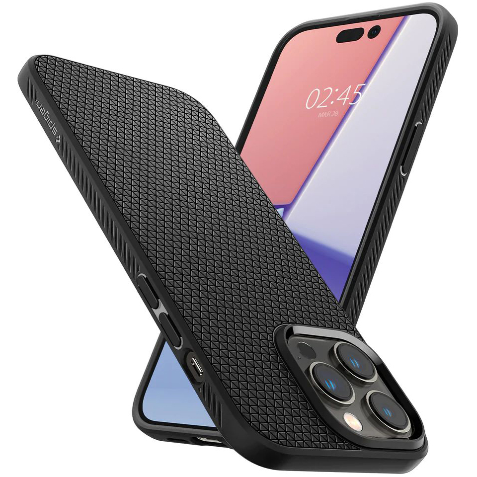 Etui z geometrycznym wzorem Spigen Liquid Air do iPhone 14 Pro